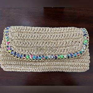 Lilly Pulitzer New clutch with removable wristlet